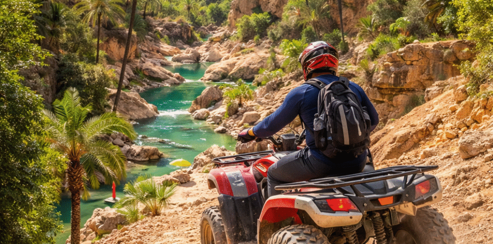 Quad biking tour to Paradise Valley from Agadir