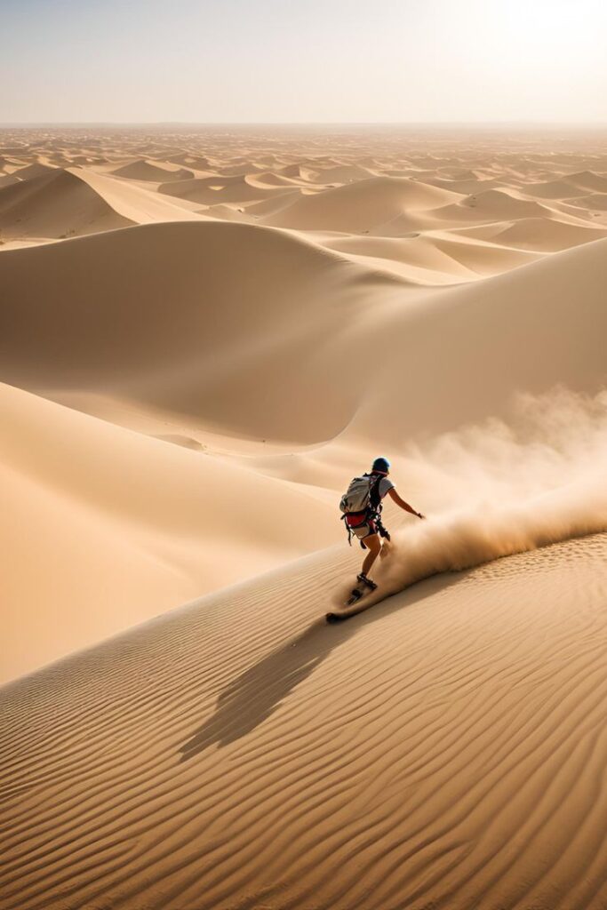 sandboarding in Imsouane